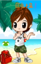 cute kawaii little boy
