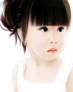 shy little girl