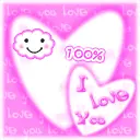 100% i love you