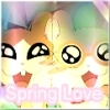 spring love kawaii hamster
