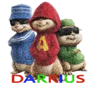 Hooded Alvin & the Chpimunks/Darrius with Transparent Background