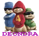 Deondra & Alvin and the Chipmunks
