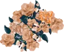 Rose Bunch Orange