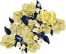 Rose Bunch Yellow