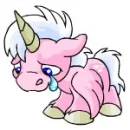 sad unicorn