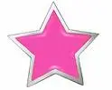 pink star