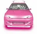 cool pink car