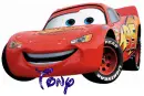 Disney Lighting McQueen with Name