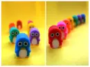 Penguin Erasers