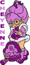 Shy Violet with Cheyenne