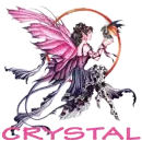 Fairy holding Dragon with Crystal