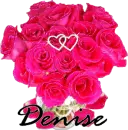 Denise (dozen pink roses)