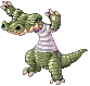 Double High Five Alligator Move