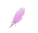 Feather Pen Light Pink - Jazzy