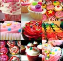 cupcakes collage