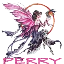 Fairy holding Dragon with Perry