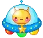 cute kawaii ufo
