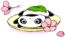 cute kawaii tare panda chilling