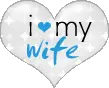 I love my wife