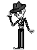 dancing skeleton
