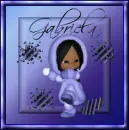 Girl with snow ball
