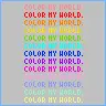 color my world