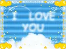 i love you