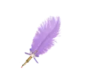 Judi - Feather Pen Light Purple