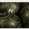 black ornaments