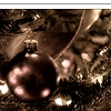 black ornaments