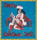 Happy Holidays Pin-Up