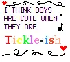 Tickle-Ish = Boys