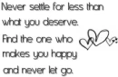 Never