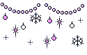 beads and snowflakes
