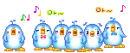cute singing penguins