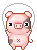 piggy jumping rope
