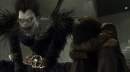 Ryuk sits with Light.