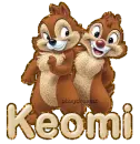 chipmunks keomi