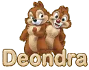 chipmunks deondra