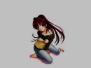CUTE GIRL IN DARK ANIME