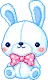 bluewhite toy