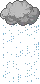its raining