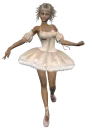 Cute doll dancing