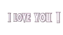 I love you 1