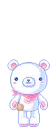 cute white bear