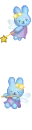 blue bunies