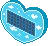 blue heart