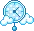 blue clock