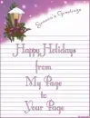Happy Holidays from My Page to Your Page