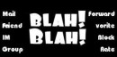 blah blah